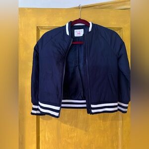 Place Navy Blue Kids baseball Jacket